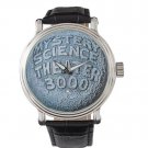 MST3K Logo Black Leather Strap Watch Special For Gift