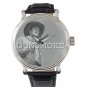 GUNSMOKE James Arness Western Classic TV Black Leather Strap Watch