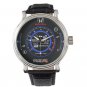 Honda Civic Type R Speedometer Black Leather Strap Watch