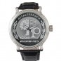 Exclusive New Center Caps Feature The Traditional AMG Black Leather Watch