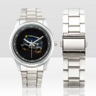 Ryan Newman NASCAR #39 U.S. Army Chevy Impala SS Silver Metal Watch Special For Gift