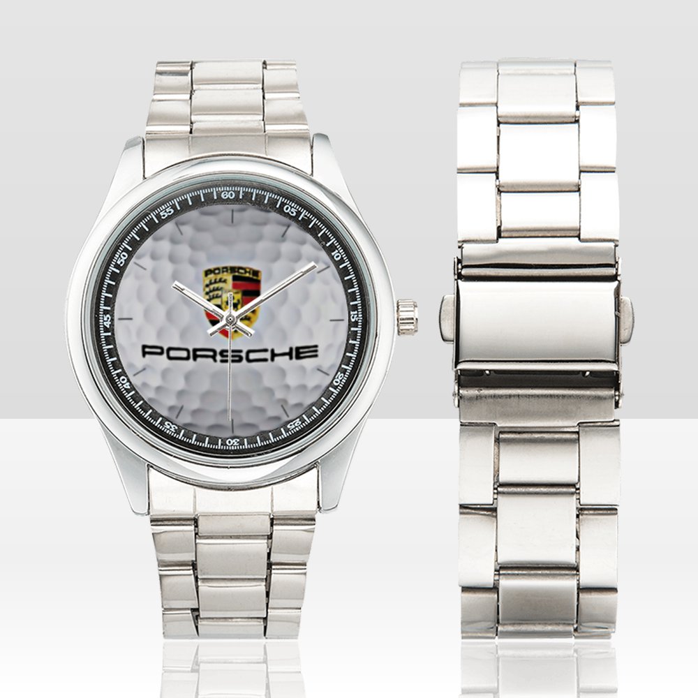 Porsche Golf Ball Silver Metal Watch Special For Gift