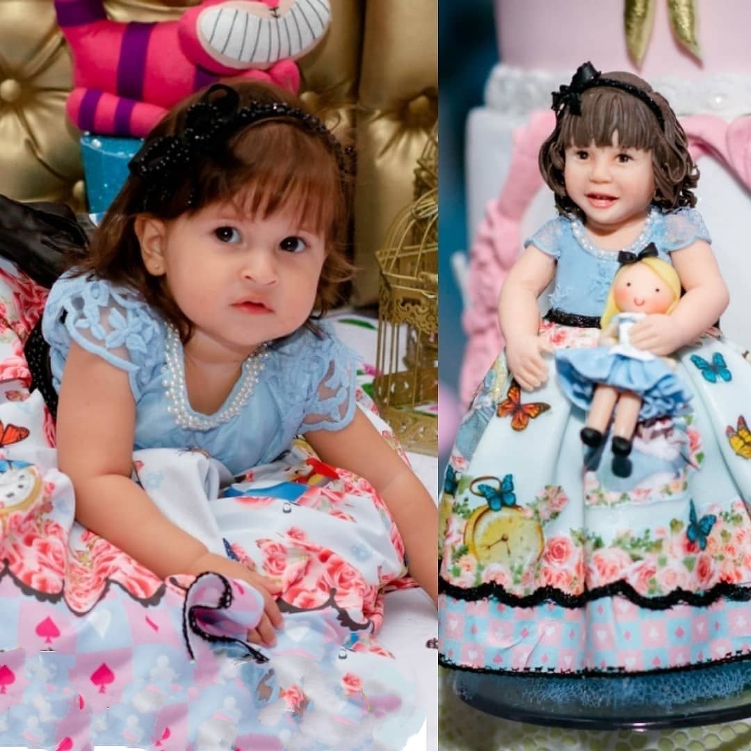 Custom Handmade 3D art Doll, Personalized Figurine For Baby, Baby Shower Gifts for Kids