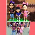 Custom Handmade 3D art Doll, Personalized Figurine For Baby, Baby Shower Gifts for Kids