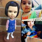Custom Handmade 3D art Doll, Personalized Figurine For Baby, Baby Shower Gifts for Kids