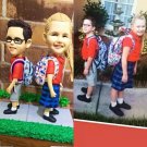 Custom Handmade 3D art Doll, Personalized Figurine For Baby, Baby Shower Gifts for Kids