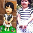 Custom Handmade 3D art Doll, Personalized Figurine For Baby, Baby Shower Gifts for Kids
