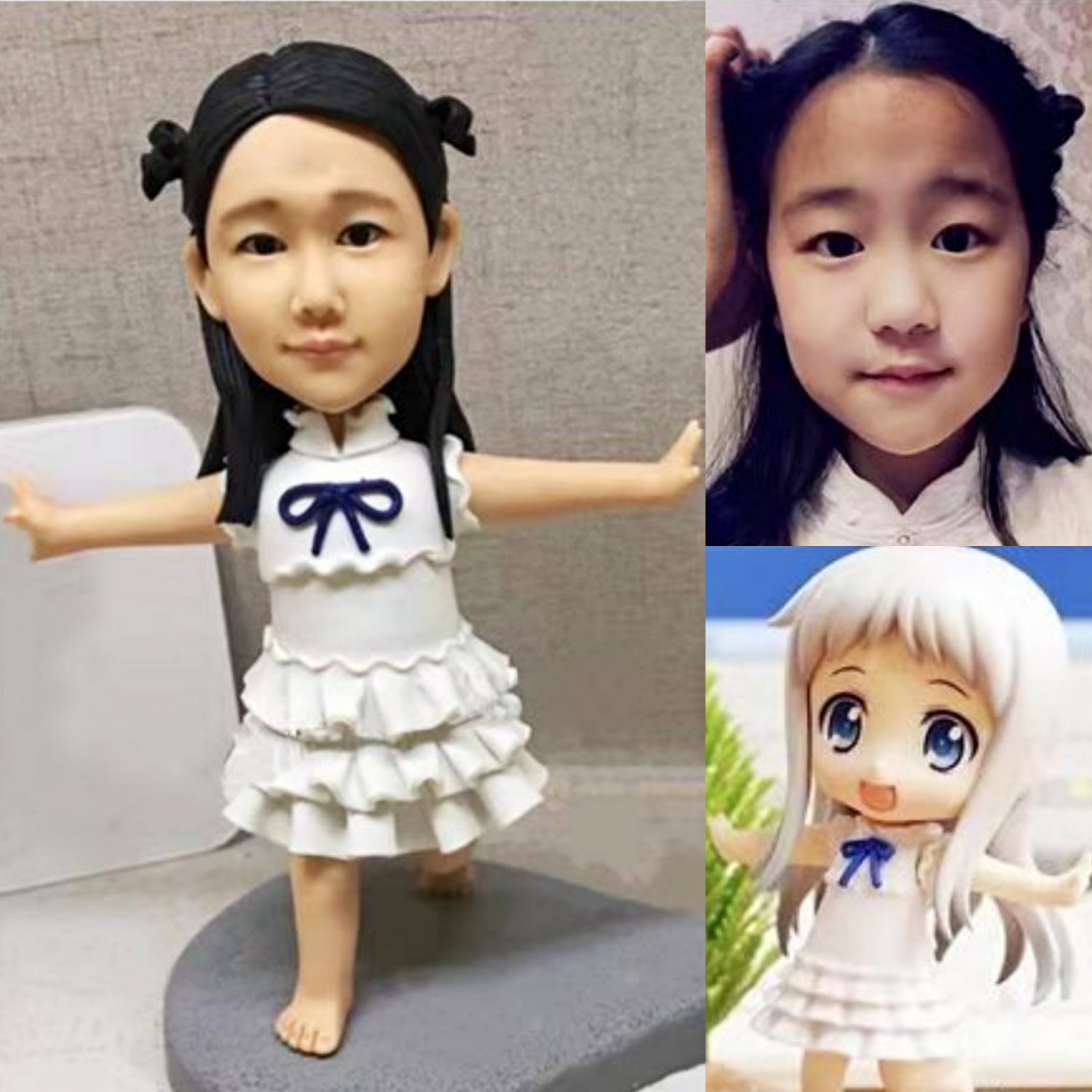 Custom Handmade 3D art Doll, Personalized Figurine For Baby, Baby Shower Gifts for Kids