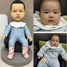 Custom Handmade 3D art Doll, Personalized Figurine For Baby, Baby Shower Gifts for Kids