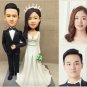 Custom Handmade 3D art Doll, Personalized Wedding Figurine For Couples, Anniversary Gifts Parents