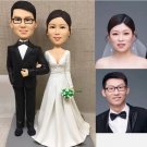 Custom Handmade 3D art Doll, Personalized Wedding Figurine For Couples, Anniversary Gifts Parents