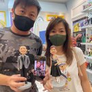 Custom Handmade 3D art Doll, Personalized Wedding Figurine For Couples, Anniversary Gifts Parents