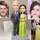 Custom Handmade 3D art Doll, Personalized Wedding Figurine For Couples, Anniversary Gifts Parents