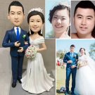 Custom Handmade 3D art Doll, Personalized Wedding Figurine For Couples, Anniversary Gifts Parents
