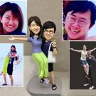 Custom Handmade 3D art Doll, Personalized Wedding Figurine For Couples, Anniversary Gifts Parents