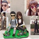 Custom Handmade 3D art Doll, Personalized Wedding Figurine For Couples, Anniversary Gifts Parents