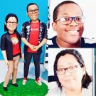 Custom Handmade 3D art Doll, Personalized Wedding Figurine For Couples, Anniversary Gifts Parents
