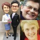 Custom Handmade 3D art Doll, Personalized Wedding Figurine For Couples, Anniversary Gifts Parents