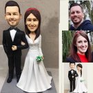 Custom Handmade 3D art Doll, Personalized Wedding Figurine For Couples, Anniversary Gifts Parents