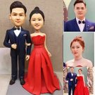 Custom Handmade 3D art Doll, Personalized Wedding Figurine For Couples, Anniversary Gifts Parents
