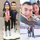 Custom Handmade 3D art Doll, Personalized Wedding Figurine For Couples, Anniversary Gifts Parents