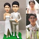 Custom Handmade 3D art Doll, Personalized Wedding Figurine For Couples, Anniversary Gifts Parents
