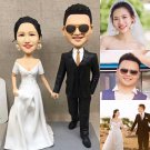 Custom Handmade 3D art Doll, Personalized Wedding Figurine For Couples, Anniversary Gifts Parents