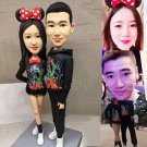Custom Handmade 3D art Doll, Personalized Wedding Figurine For Couples, Anniversary Gifts Parents