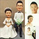 Custom Handmade 3D art Doll, Personalized Wedding Figurine For Couples, Anniversary Gifts Parents