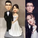 Custom Handmade 3D art Doll, Personalized Wedding Figurine For Couples, Anniversary Gifts Parents
