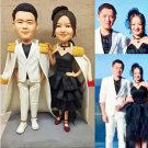 Custom Handmade 3D art Doll, Personalized Wedding Figurine For Couples, Anniversary Gifts Parents