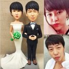 Custom Handmade 3D art Doll, Personalized Wedding Figurine For Couples, Anniversary Gifts Parents
