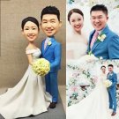 Custom Handmade 3D art Doll, Personalized Wedding Figurine For Couples, Anniversary Gifts Parents