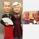 Custom Handmade 3D art Doll, Personalized Wedding Figurine For Couples, Anniversary Gifts Parents