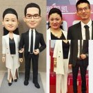 Custom Handmade 3D art Doll, Personalized Wedding Figurine For Couples, Anniversary Gifts Parents