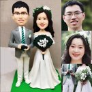 Custom Handmade 3D art Doll, Personalized Wedding Figurine For Couples, Anniversary Gifts Parents
