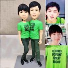 Custom Handmade 3D art Doll, Personalized Wedding Figurine For Couples, Anniversary Gifts Parents