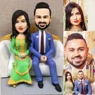 Custom Handmade 3D art Doll, Personalized Wedding Figurine For Couples, Anniversary Gifts Parents