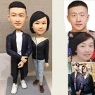 Custom Handmade 3D art Doll, Personalized Wedding Figurine For Couples, Anniversary Gifts Parents
