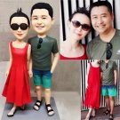 Custom Handmade 3D art Doll, Personalized Wedding Figurine For Couples, Anniversary Gifts Parents