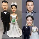 Custom Handmade 3D art Doll, Personalized Wedding Figurine For Couples, Anniversary Gifts Parents