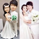 Custom Handmade 3D art Doll, Personalized Wedding Figurine For Couples, Anniversary Gifts Parents