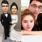 Custom Handmade 3D art Doll, Personalized Wedding Figurine For Couples, Anniversary Gifts Parents