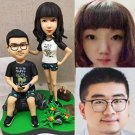 Custom Handmade 3D art Doll, Personalized Wedding Figurine For Couples, Anniversary Gifts Parents