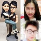 Custom Handmade 3D art Doll, Personalized Wedding Figurine For Couples, Anniversary Gifts Parents