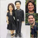 Custom Handmade 3D art Doll, Personalized Wedding Figurine For Couples, Anniversary Gifts Parents