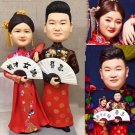 Custom Handmade 3D art Doll, Personalized Wedding Figurine For Couples, Anniversary Gifts Parents