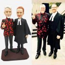 Custom Handmade 3D art Doll, Personalized Wedding Figurine For Couples, Anniversary Gifts Parents