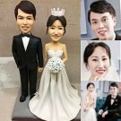 Custom Handmade 3D art Doll, Personalized Wedding Figurine For Couples, Anniversary Gifts Parents