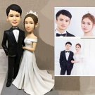 Custom Handmade 3D art Doll, Personalized Wedding Figurine For Couples, Anniversary Gifts Parents